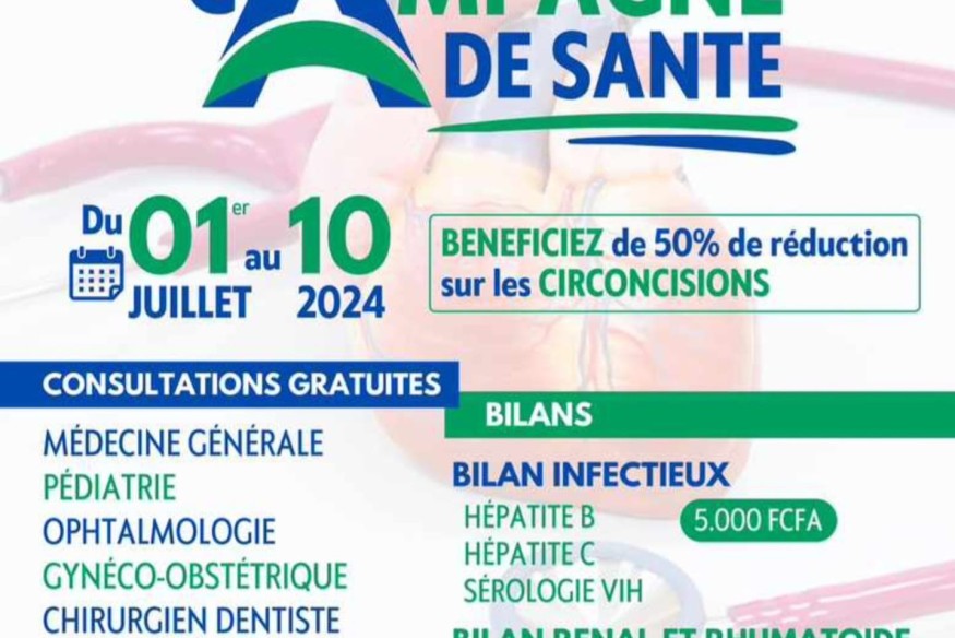 Le Centre Medical d'arrondissement de Bonamoussadi lance sa campagne de santé
